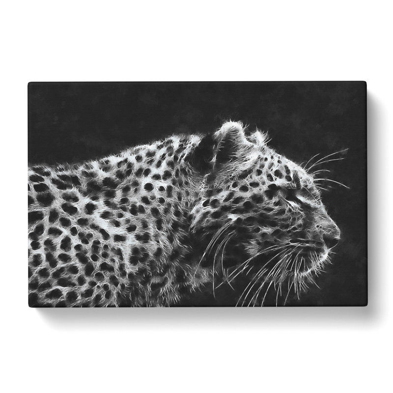 Leopard Vol.4 - Wrapped Canvas, 40cm H x 60cm W x 3cm D