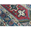 Tapis bleu de haute qualité noué à la main