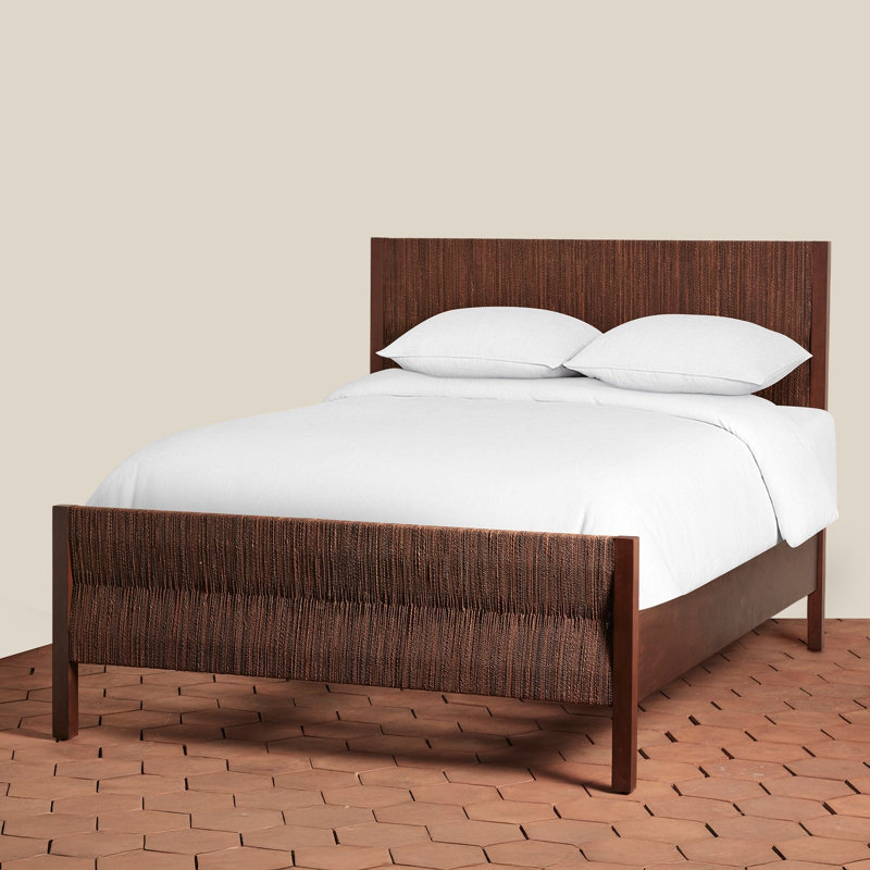 Textura Bed in Dark Brown, King