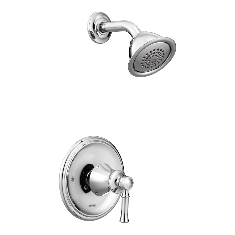 Dartmoor Posi-temp Shower Faucet with Lever, Chrome