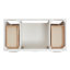 Meuble-lavabo simple avec plateau Abshire 55-93359359