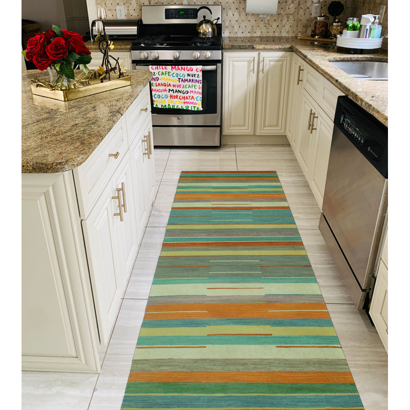 Borlow Wool Striped Indoor Rug