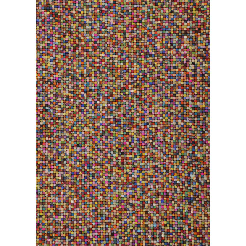 Lauge Hand Woven Wool Indoor Rug, Rectangle 140 x 200cm