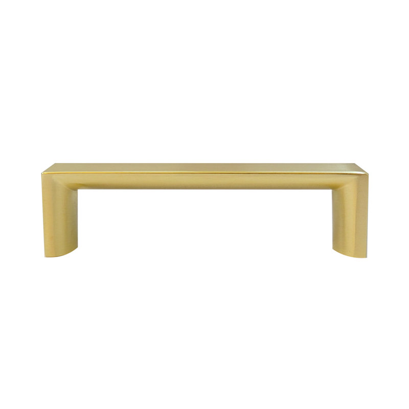Metro 10.07" Center to Center Bar/Handle Pull, Satin Brass, 7.55"