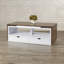 Lisle Solid Coffee Table with Storage
