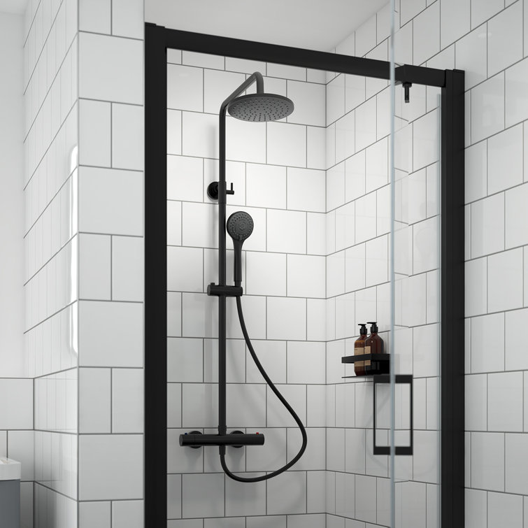 Thermostatic Shower with Dual Shower Head