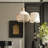 Ajshe 1 - Light Rattan Teardrop Pendant-730832162