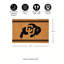 Grand tapis couleur coco 36 po x 24 po University of Colorado