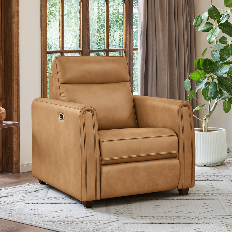 Zero Wall Power Recliner With USB & Type C