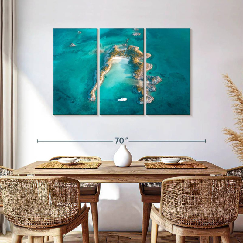 Gillard Bahamas Island Yacht, 36" H x 57" W