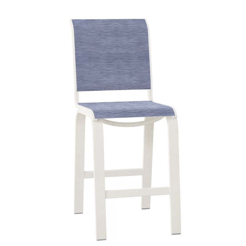 Tabouret de bar 26 po Holna, Neige texturée, Rivière