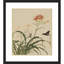 Daylilies and Butterflies by Yu Zhi - Single Picture Frame Print on Paper-406510492