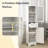 Ajdina Freestanding Linen Cabinet-92879594
