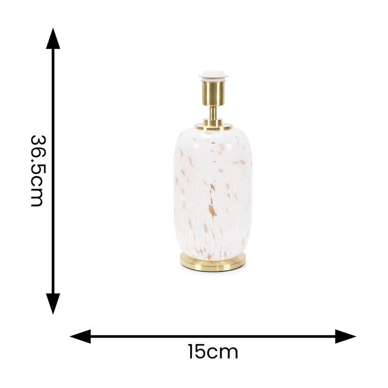 Glass Table Lamp
