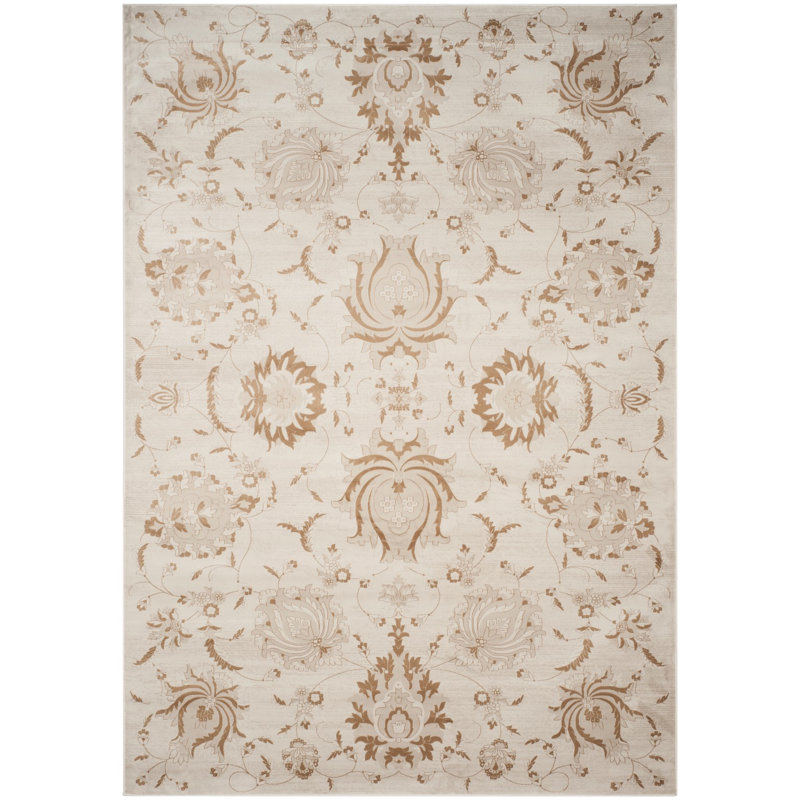 Tapis performance oriental rétro Acropolis, Rectangle 4 pi x 5 pi 7 po