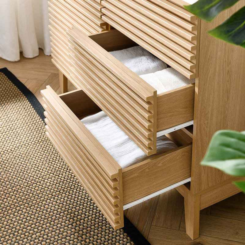 Commode 6 tiroirs Render par Modway