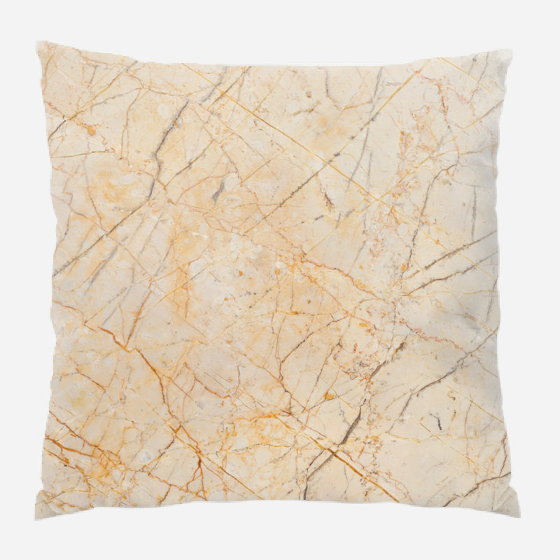 Coussin décoratif Hephzibah, Microsuède, Intérieur