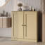 Armoire de rangement de salle de bain 32 po avec portes Shaker, 2 tiroirs et tablettes réglables Palace Imports-1016585383