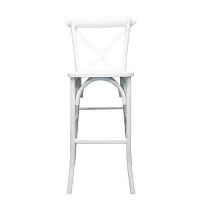 Hoover Solid Wood Bar Stool with Solid Wood Frame