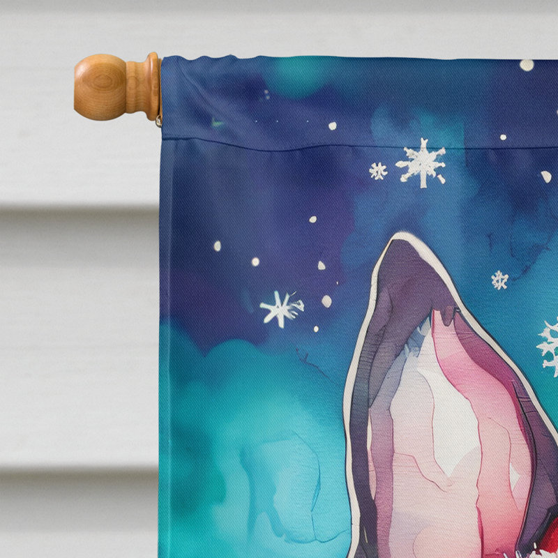 Double Sided Polyester Christmas, 40'' H x 28'' W