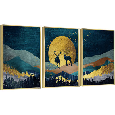 " Mountain " 3 - Pieces