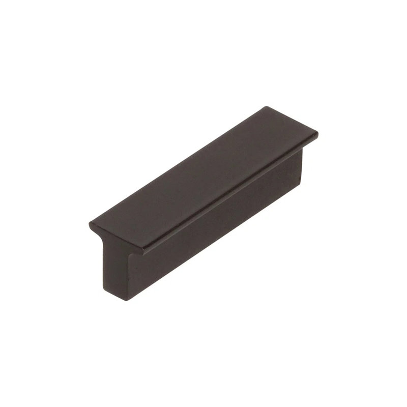 T Bar 30" Center to Center Bar pull, 1 1/4", Matte Black