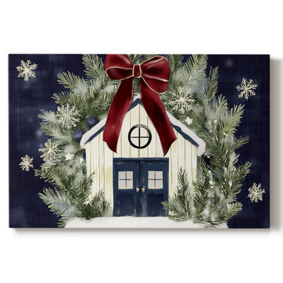 Art de Noël des Fêtes de Noël III - Toile tendue avec châssis-C