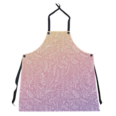 Tablier à motif floral ditsy