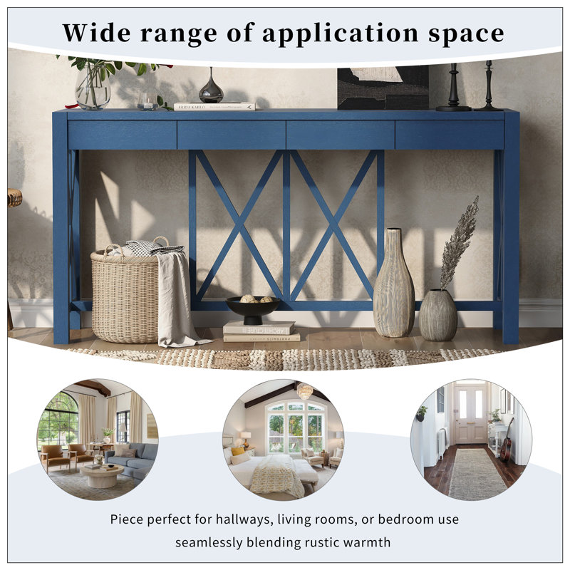 Console pour le salon, Navy Blue