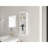 12" Bathroom Wall-Mounted Storage Rack, Float Mounting Design,(KD-Packing)-946359798