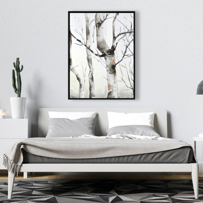 " Three Birches Trees "
