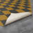 Hooppole Vinyl Checkered Indoor Rug-2005373751