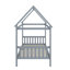 Lit simple pour enfant en forme de maison-2086260545