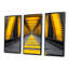 «Yellow Black Steel Symphony Bridge II» «Yellow Black Steel Symphony Bridge II» - 3 pièces-107170326-107170328