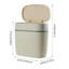 9 Litre Touch Top Countertop Waste Basket