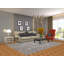 Tapis traditionnel gris en laine 7x9