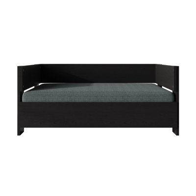 PET WOODEN BED IN BLACK