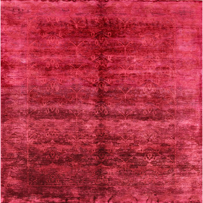 Tapis de style oriental rouge