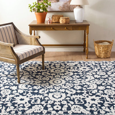 Martha Stewart 4980 touffetée à la main 80% laine; Tapis oriental 20% coton