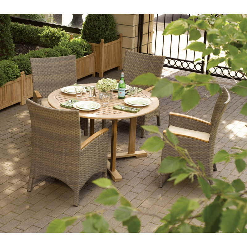 Murrow Outdoor - Piece Dining Set, Natural
