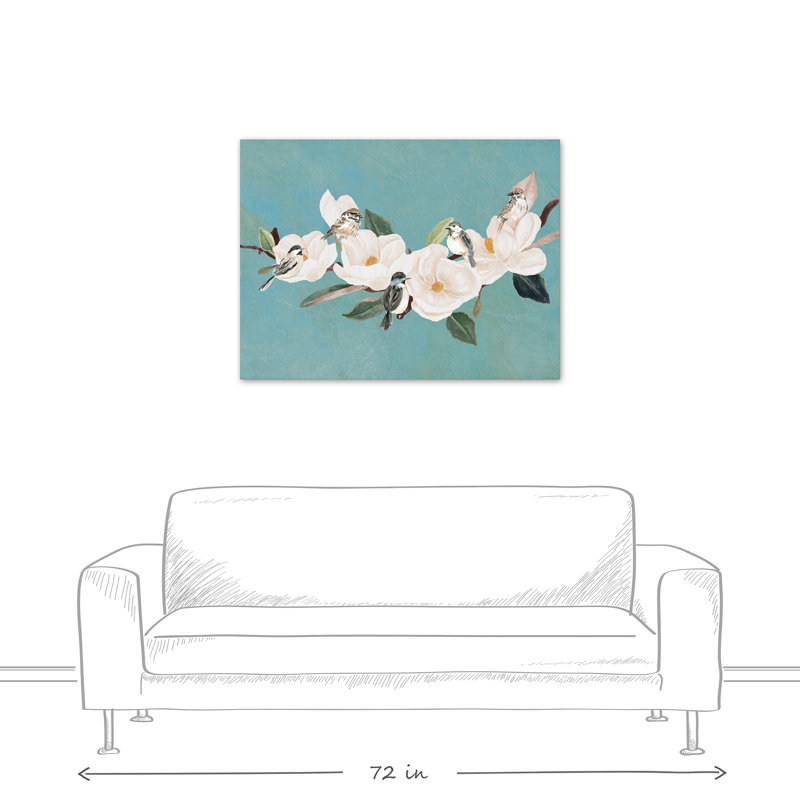 Impression sur toile Magnolia Serenade, H 30 po x l 40 po