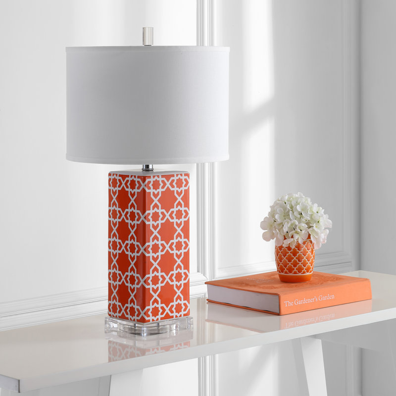 Ensemble de lampes de table 27 po Casale, Orange