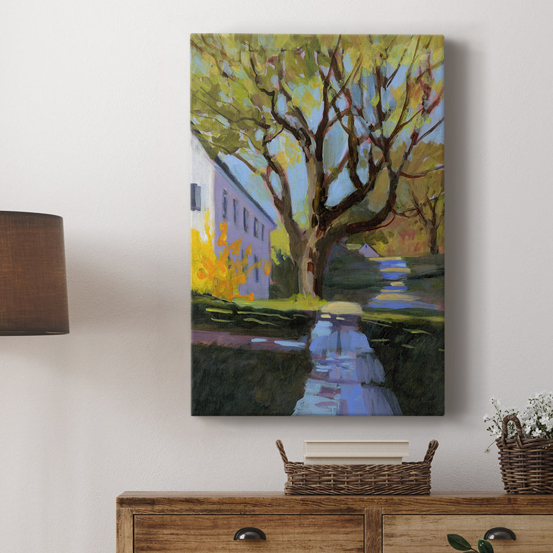 Le printemps en Nouvelle-Angleterre - galerie Cavas sur mesure, H 12 po x l 8 po