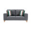 Canapé rembourré 63,8 po Hallis-14629653