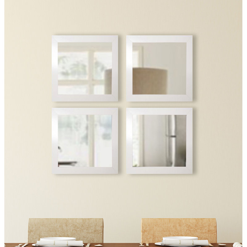 Ensemble de miroirs 4 pièces Dematteo