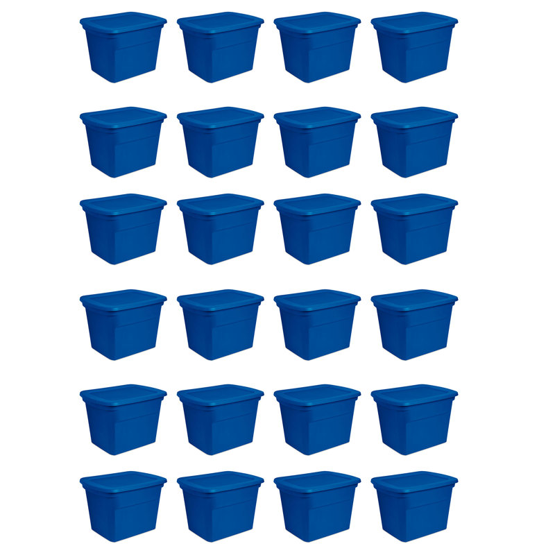 72 qt Plastic Tote Set
