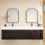 Finition du meuble-lavabo mural simple 72 po Jessica: chêne blanc-72495643