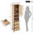 Monteria 67.7" Tall Freestanding Bathroom Cabinet with Drawers, Adjustable Shelf & Soft-Close Door