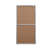 Sabine Metal Rectangle Wall Mirror-86933725-86867442