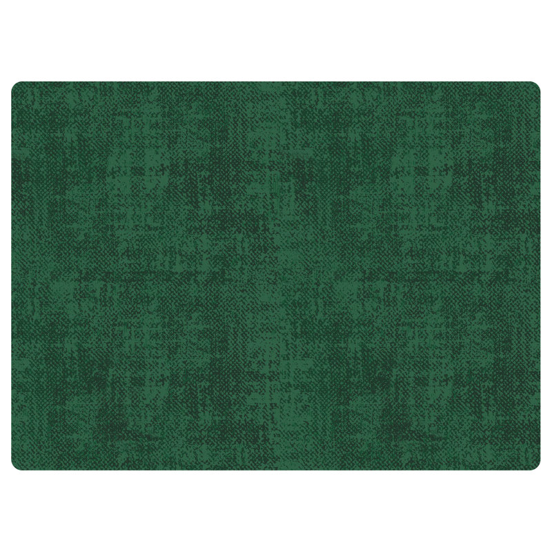 Tapis de chaise de bureau 9 à 5 In InTress 35 po x 47 po, Vert forêt